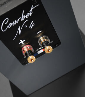 Davis Acoustics Courbet N°4 ebony połysk - 3