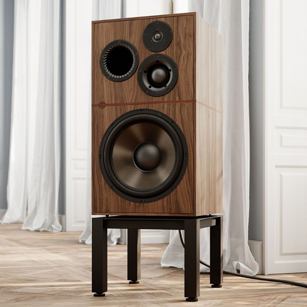 Revival Audio Atalante 7 Évo orzech + stand