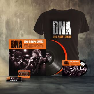 Limitowany pakiet: Jano z OMP & Greggs - DNA (CD, MC, 2LP, T-shirt + bonus od wydawcy) PREORDER z autografami - 3