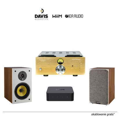 Zestaw 04: Wiim Pro, Pier Audio MS-480 SE, Davis Acoustics Ariane 2 (para)
