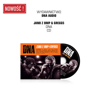 DNA016: Jano z OMP & Greggs - DNA (CD) PREORDER z autografem - 2