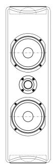 Angstrom Loudspeakers SUONO 200S - głośnik naścienny - 13