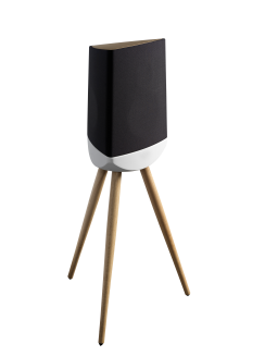 Lyngdorf Cue-100 białe z białą podstawą - 4