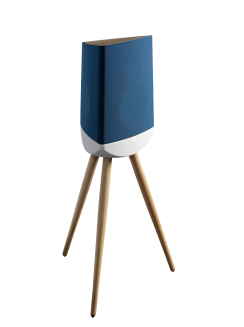 Lyngdorf Cue-100 białe z białą podstawą - 6