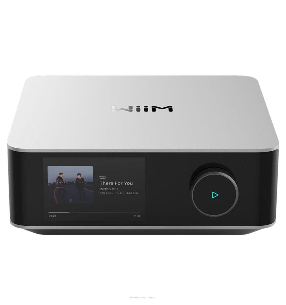 WiiM Amp Ultra Srebrny