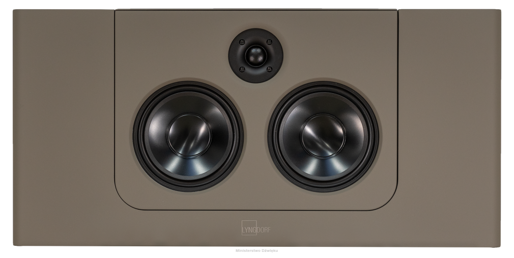 Lyngdorf LCR-2 mocca z panelem mocca