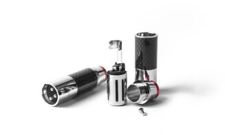 TCI True-Plug™ Silver CF Silver Plated XLR (para) - 3