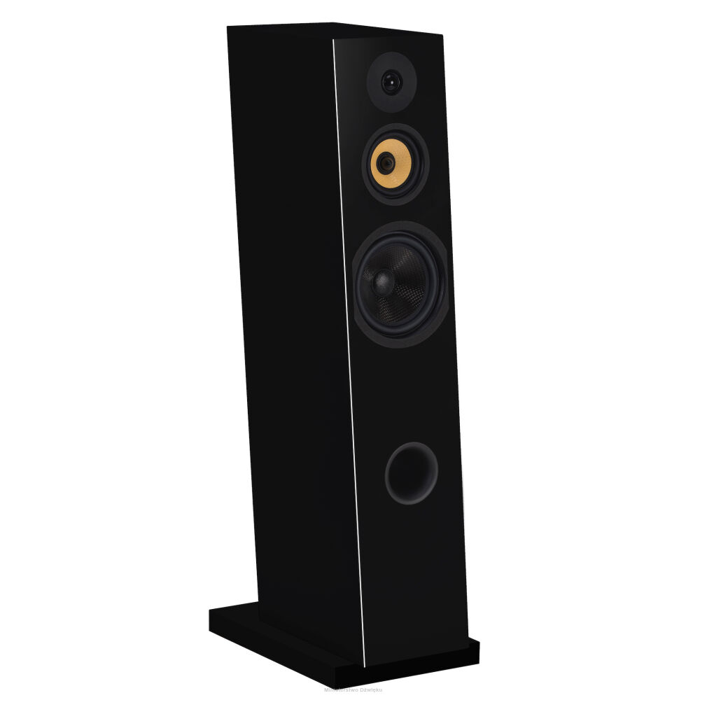 Davis Acoustics Courbet N°8 czarny połysk