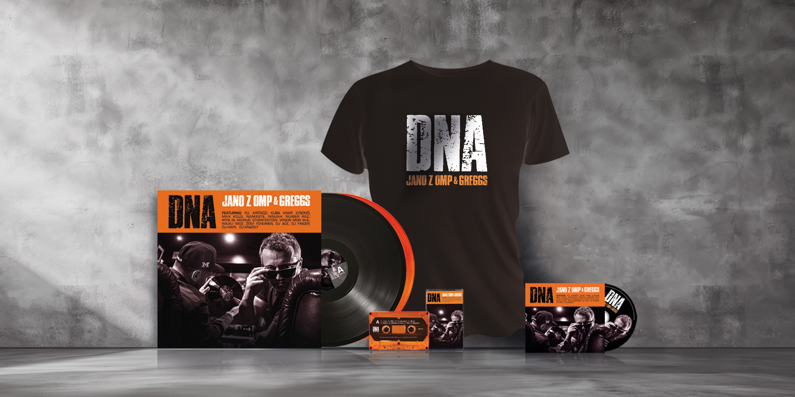 Jano z OMP & Greggs - DNA - przedsprzedaż