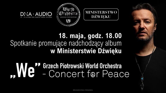 Grzech Piotrowski - spotkanie z Artystą promujące nadchodzący album „WE”