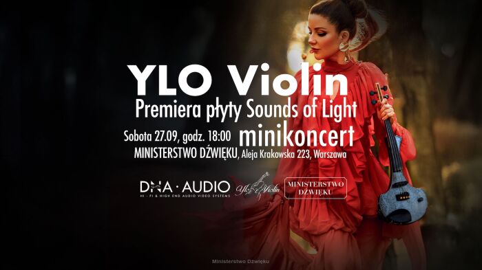 YLO Violin - Sounds of Light: premiera i minikoncert