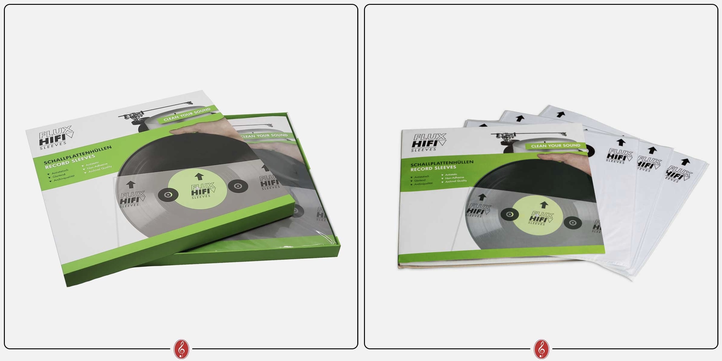 FLUX Sleeves - koperty antystatyczne do płyt winylowych
